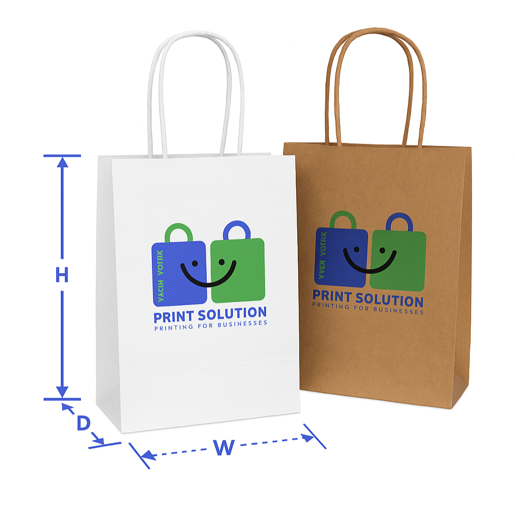 Custom paper bags