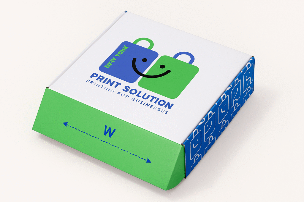 Custom logo on boxes